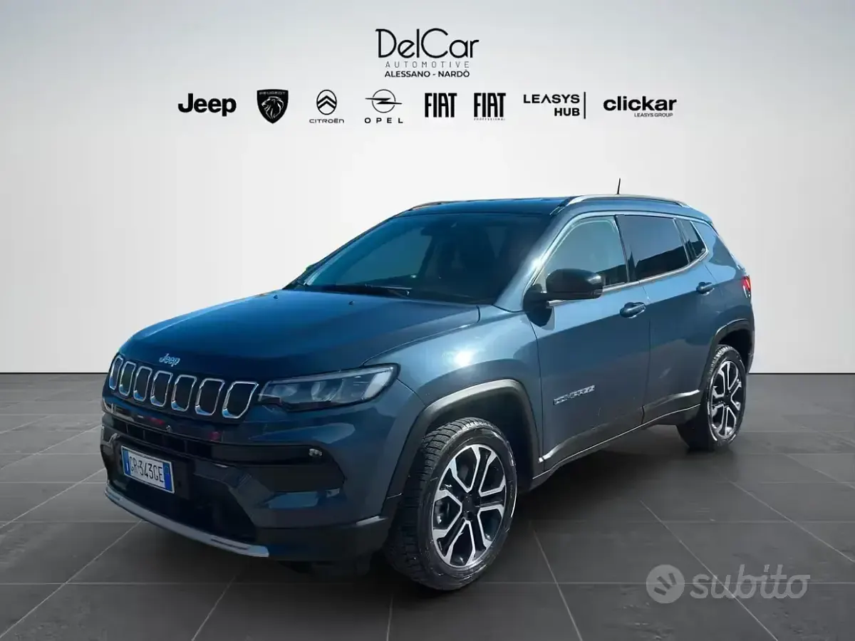 Usata Jeep Compass Limited 131 CV (96 kW) 2023 Blu SUV