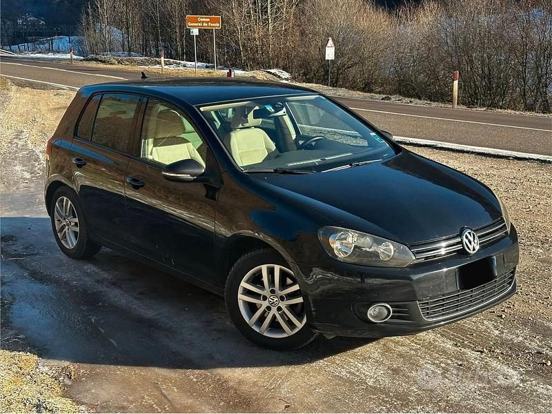 Usata VW Golf VI Highline 140 CV (102 kW) 2009 Nero Utilitaria