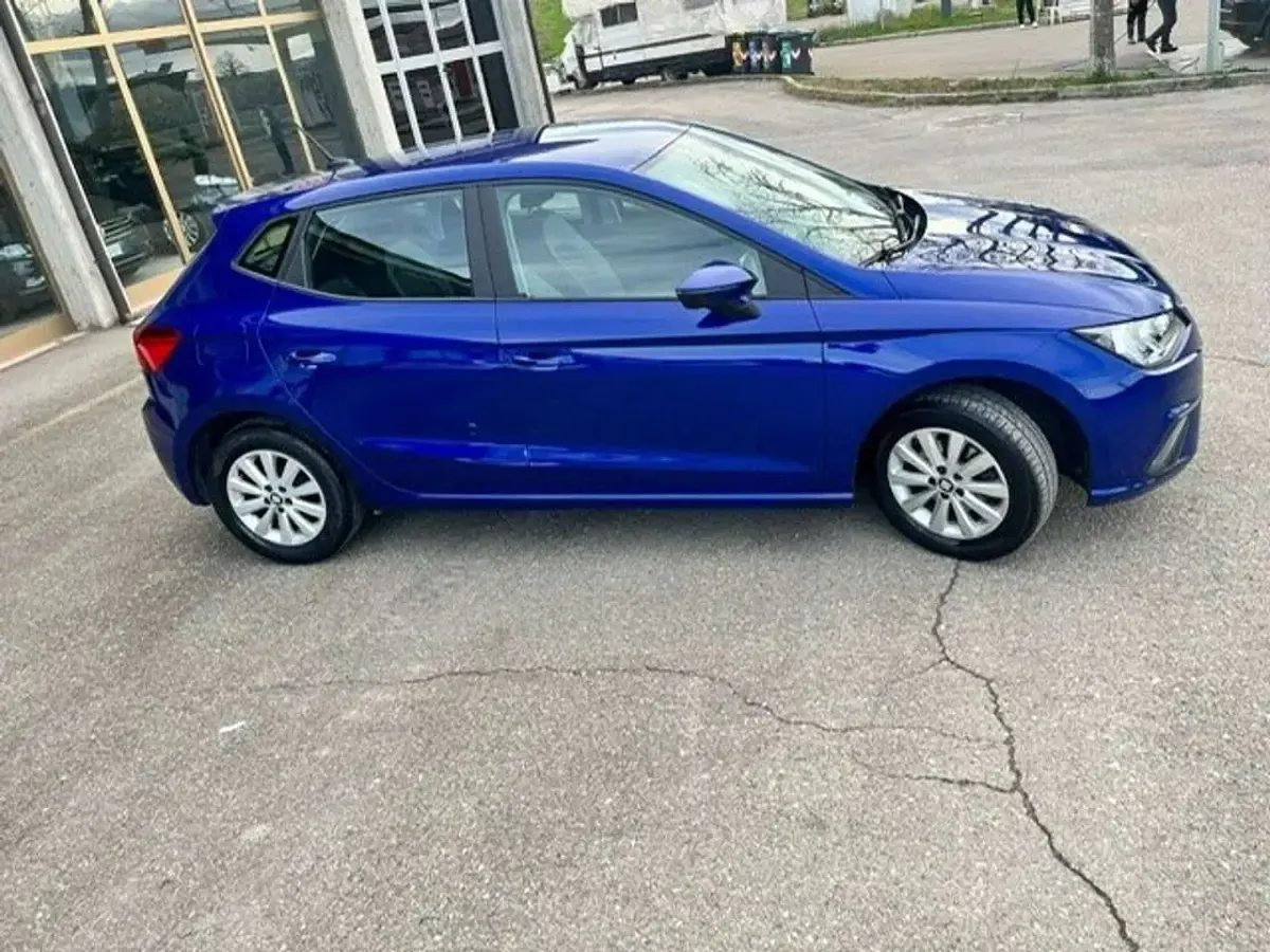 Usata Seat Ibiza XCELLENCE 95 CV (69 kW) 2020 Blu/azzurro Berlina