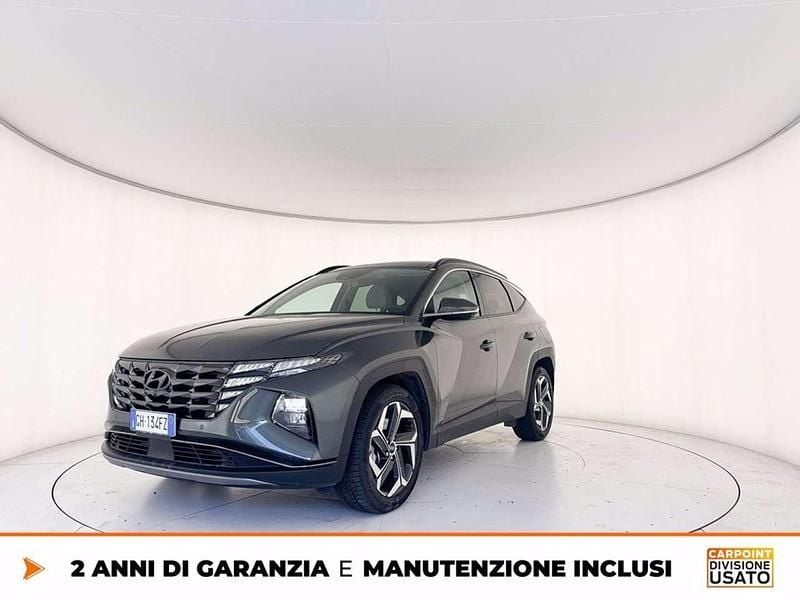 Grigio Usata 2021 Hyundai Tucson N Line SUV | 25.720 € (Buon prezzo) - Immagine 1/4