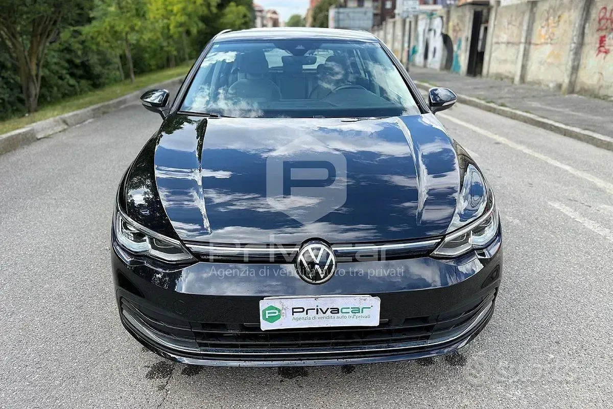 Usata VW Golf VIII Style 204 CV (150 kW) 2021 Nero Utilitaria