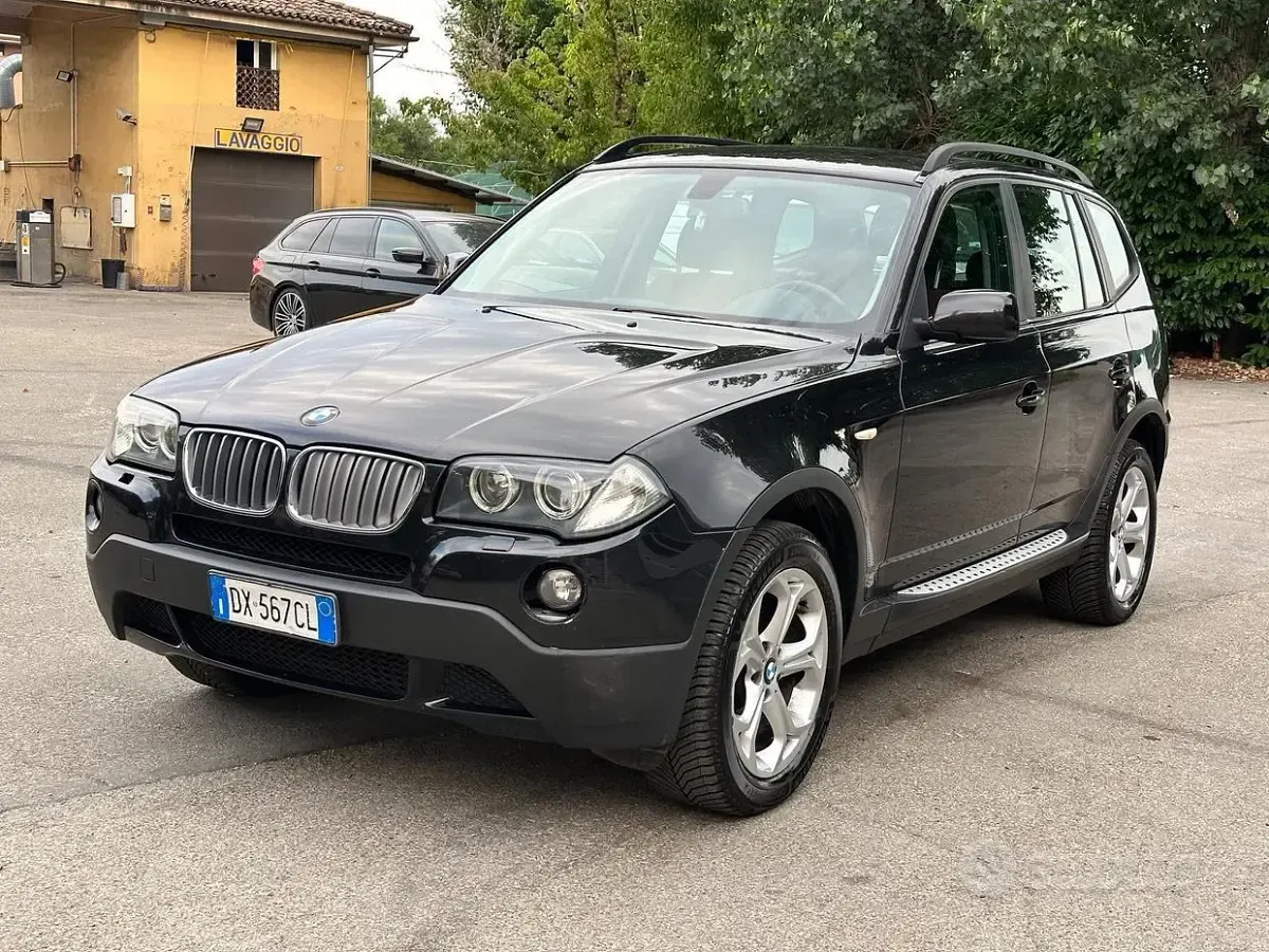 Usata BMW X3 Sport Line 177 CV (130 kW) 2009 Nero SUV