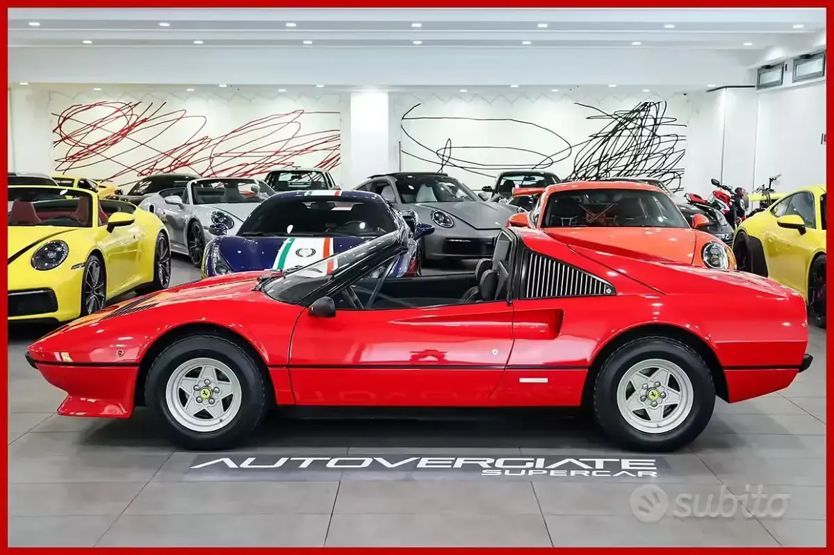 Usata Ferrari 208 155 CV (114 kW) 1981 Rosso Coupé