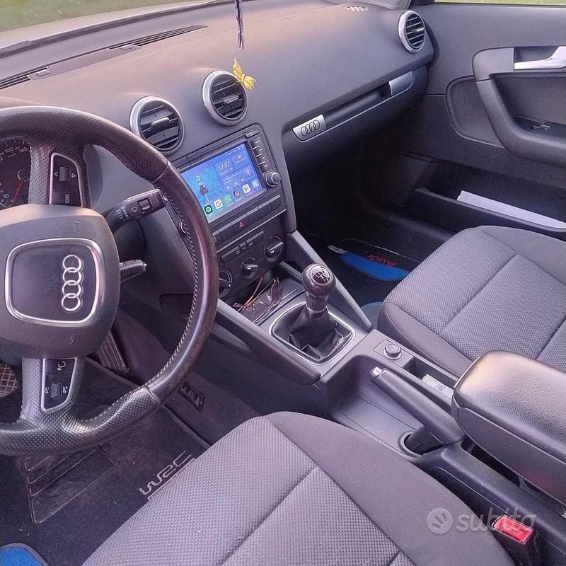 Usata Audi A3 90 CV (66 kW) 2010 Grigio Utilitaria