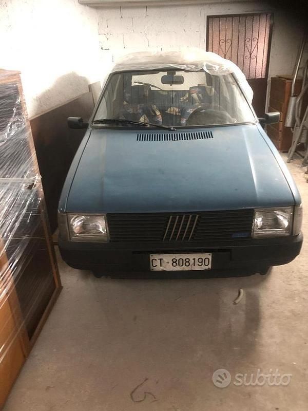 Usata Fiat Uno 1987 Blu Utilitaria