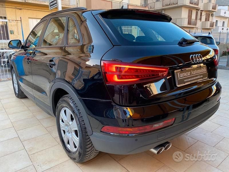Usata Audi Q3 Design 150 CV (110 kW) 2016 Nero SUV