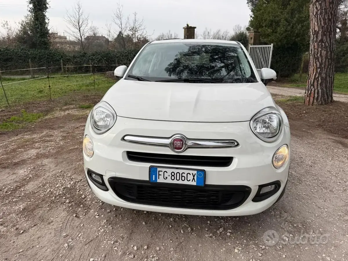 Usata Fiat 500X Pop 95 CV (69 kW) 2017 Bianco SUV