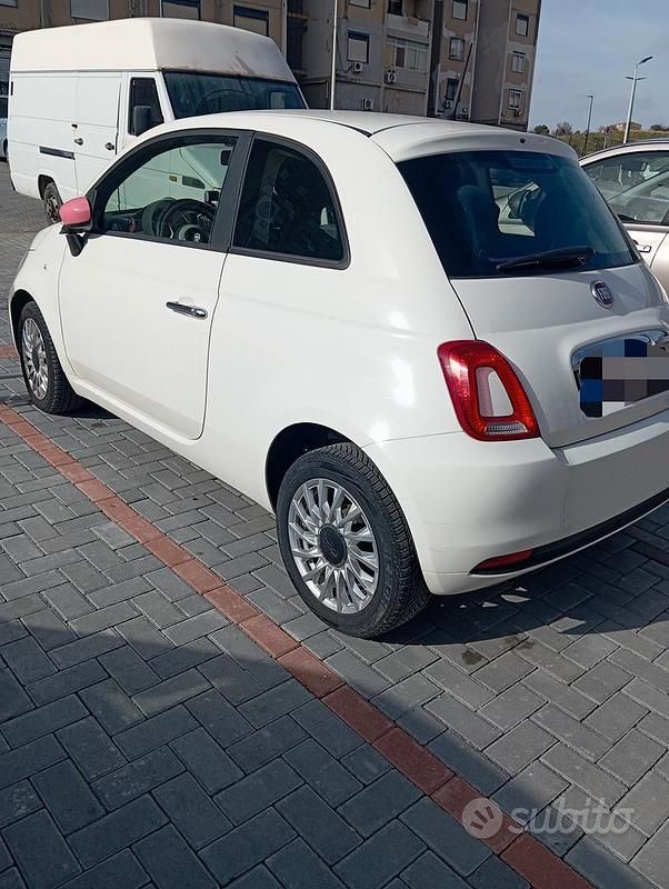 Usata Fiat 500 95 CV (69 kW) 2017 Bianco Berlina