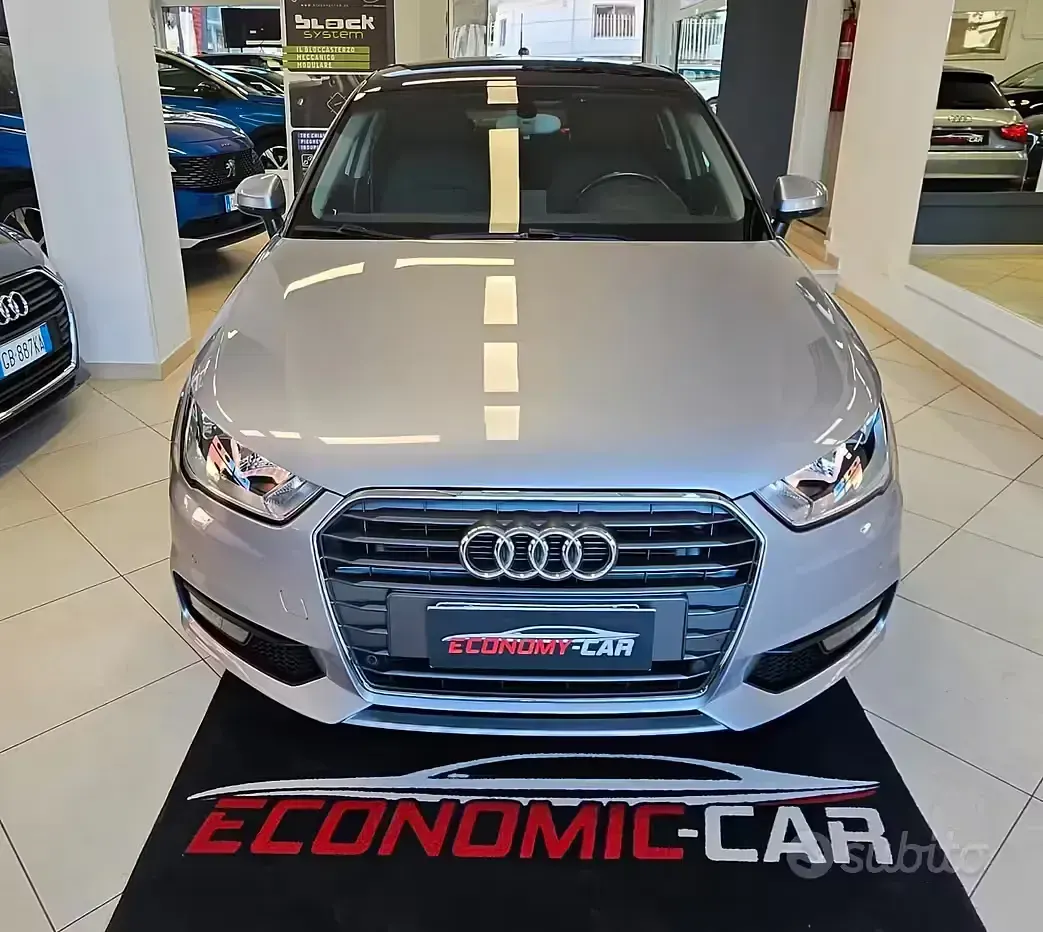 Usata Audi A1 Design 90 CV (66 kW) 2017 Grigio Utilitaria