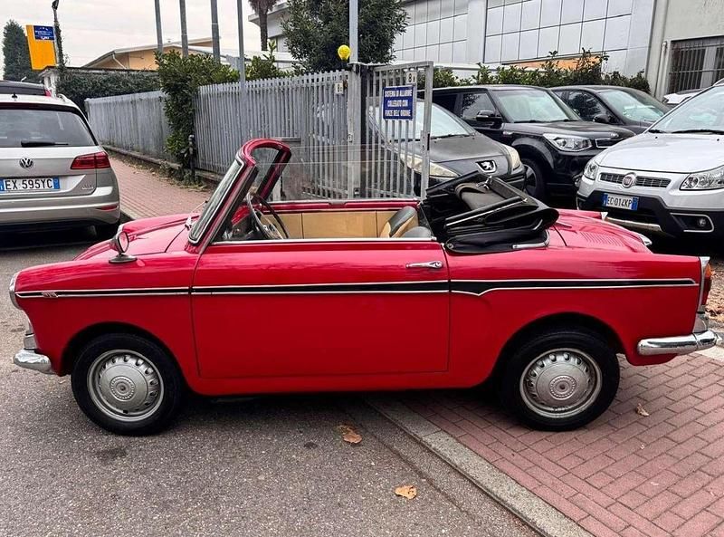 Usata Autobianchi Bianchina 27 CV (19 kW) 1963 Rosso Utilitaria
