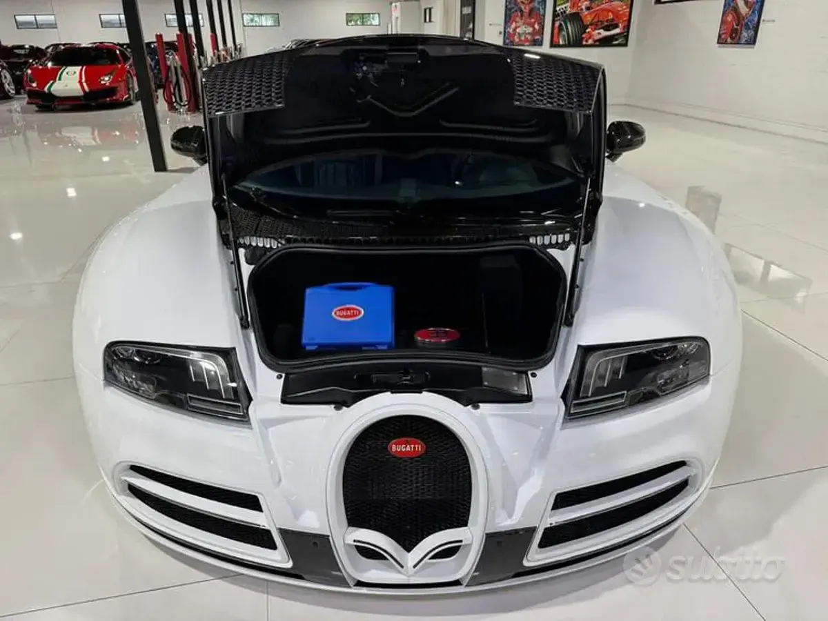 Usata Bugatti Veyron 1001 CV (736 kW) 2008 Bianco Coupé