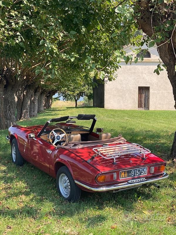Usata Triumph Spitfire 1970 Rosso Cabrio