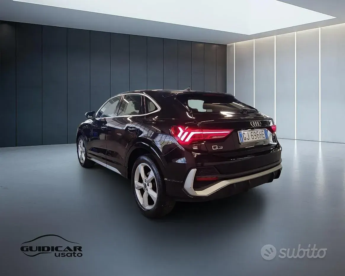 Usata Audi Q3 Sportback S-Line 150 CV (110 kW) 2022 Nero SUV