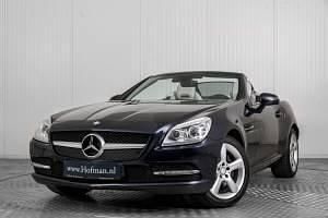 Usata Mercedes SLK250 204 CV (150 kW) 2012 Blu Cabrio