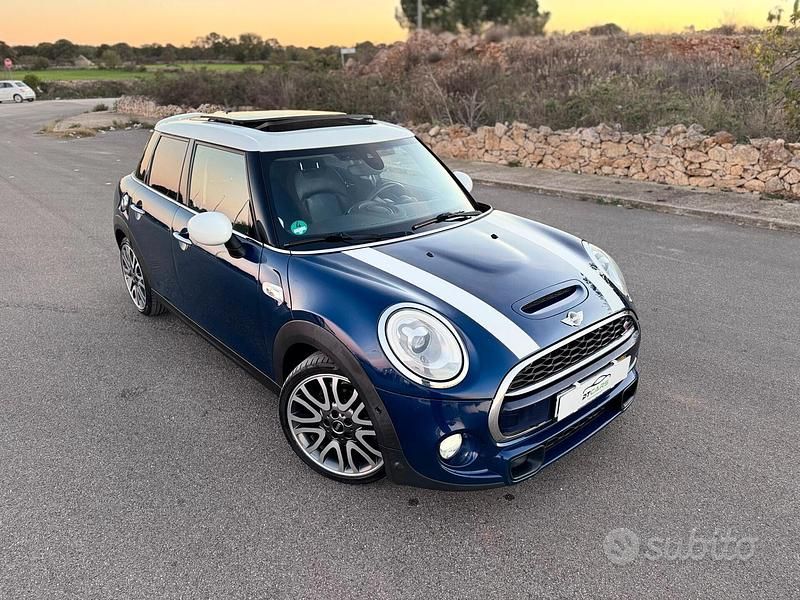 Usata Mini Cooper SD Hype 170 CV (125 kW) 2017 Blu/azzurro Utilitaria