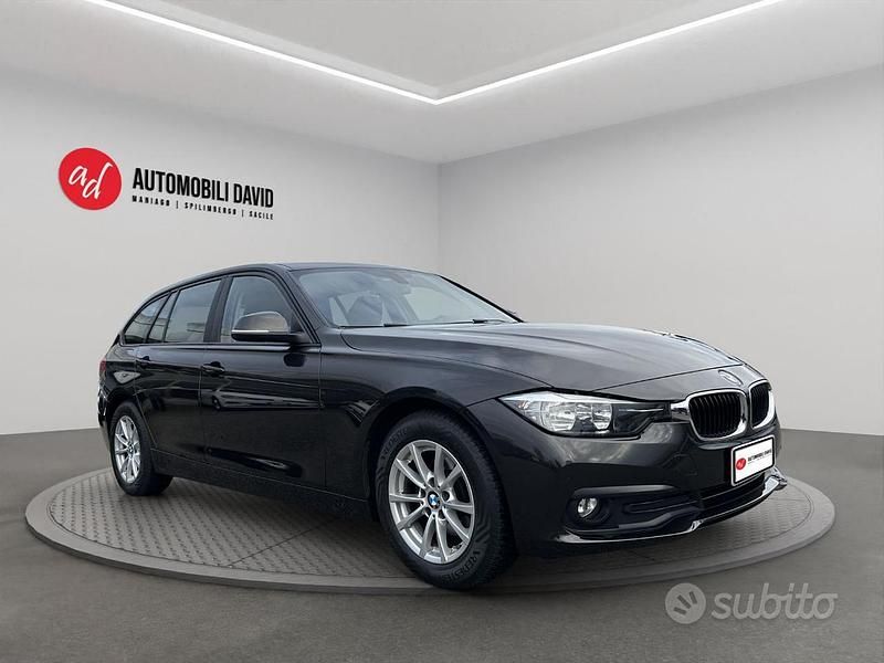 Usata BMW 316 Advantage 116 CV (85 kW) 2016 Grigio Station wagon