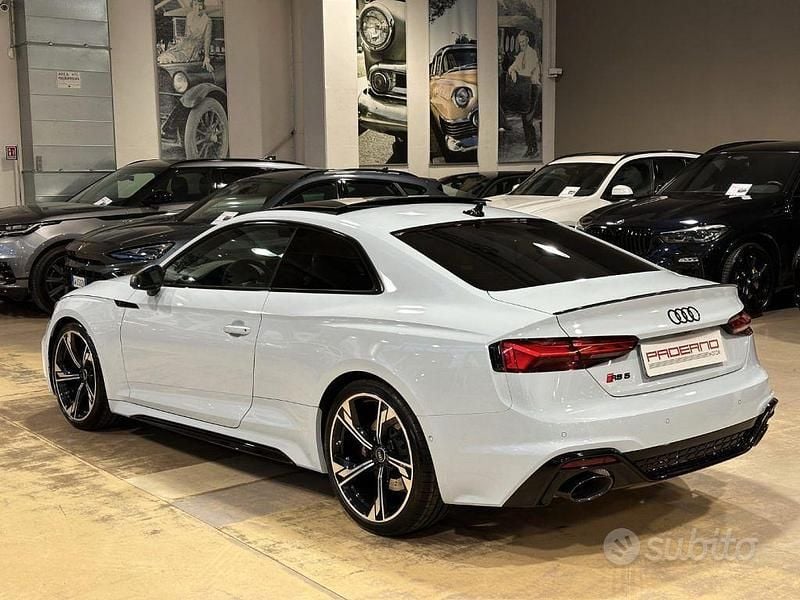 Nuova Audi RS5 Competition 450 CV (330 kW) 2025 Grigio Coupé
