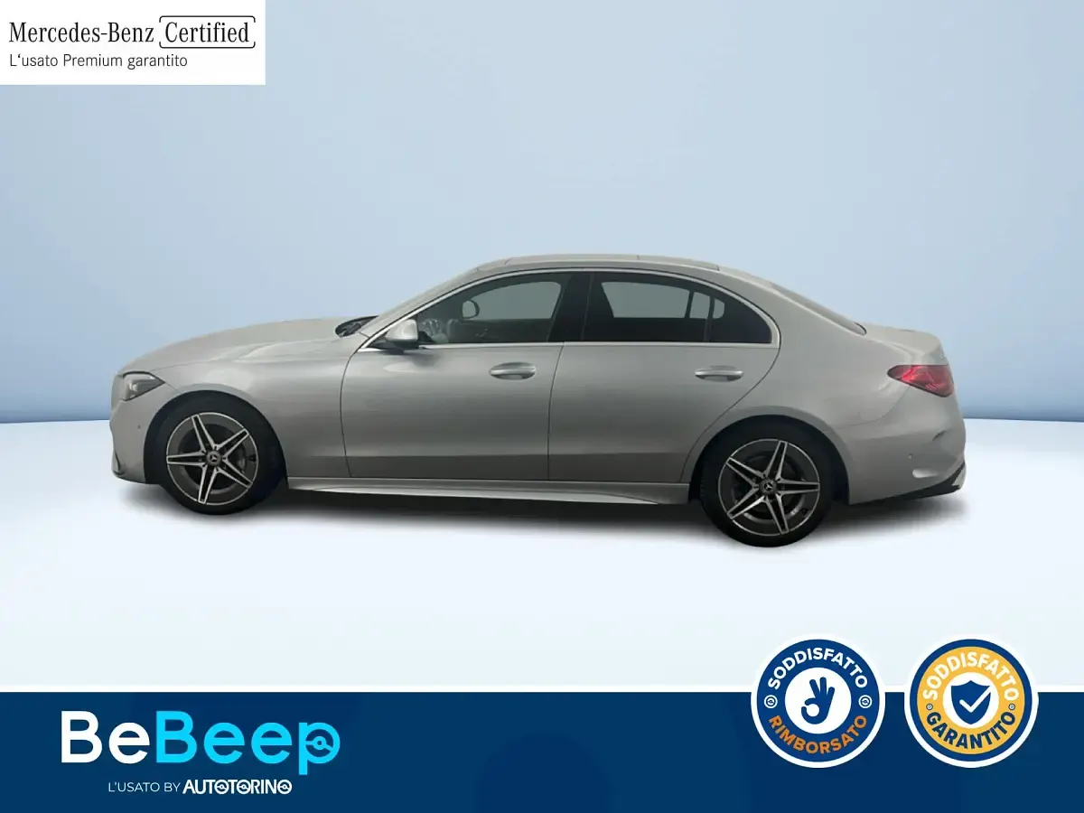 Usata Mercedes C300e Premium Plus 265 CV (194 kW) 2022 Nero pastello Berlina
