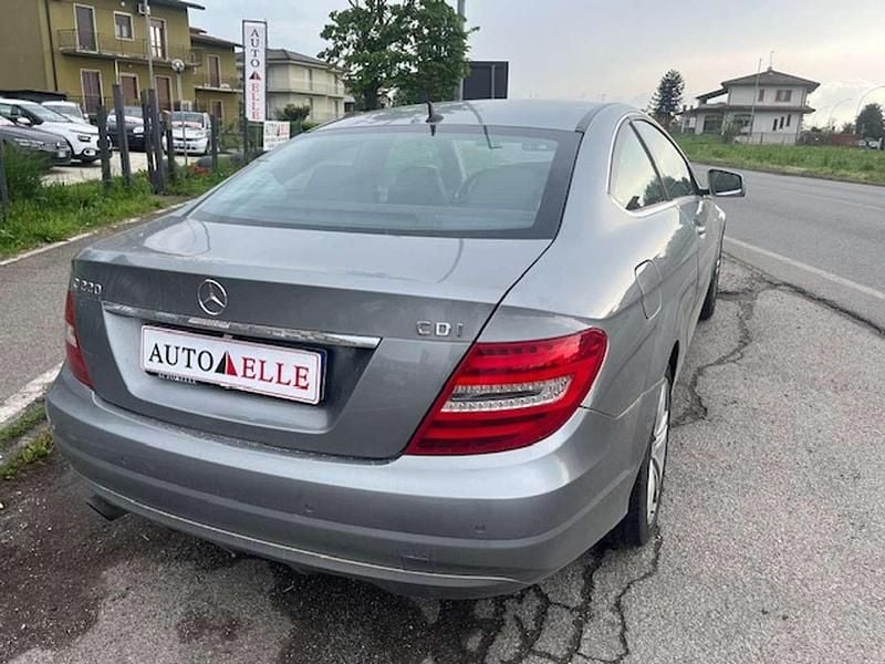Begagnad Mercedes C220 170 HK (125 kW) 2012 Grå Sportkupé