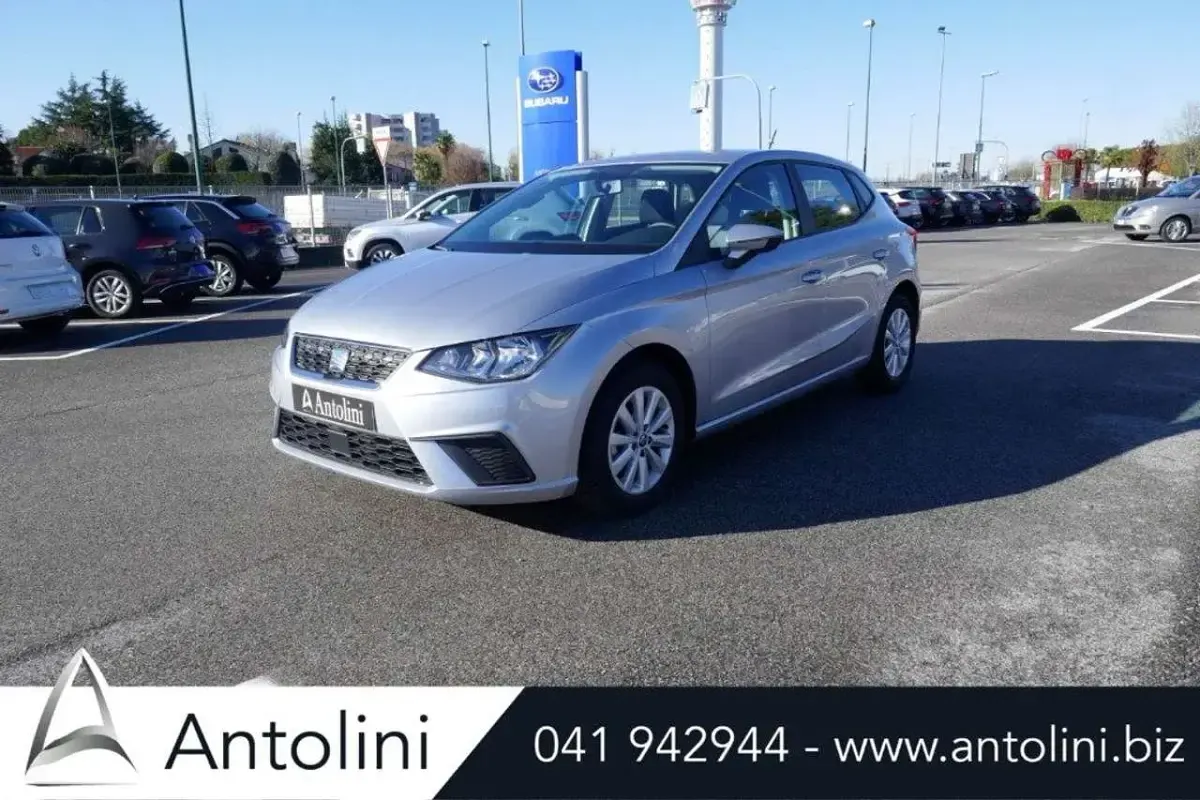 Usata Seat Ibiza Style 80 CV (58 kW) 2019 Argento Utilitaria