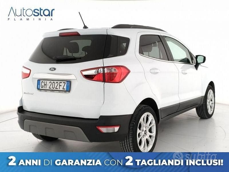 Usata Ford Ecosport Titanium S 125 CV (91 kW) 2021 Bianco SUV