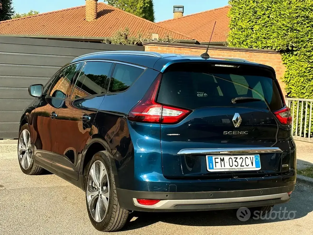Usata Renault Scénic III 110 CV (80 kW) 2017 Blu Monovolume