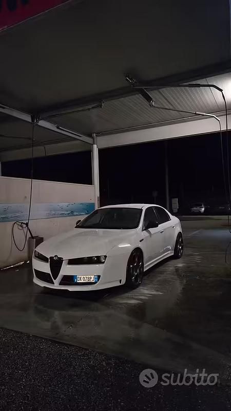Usata Alfa Romeo 159 Progression 2009 Bianco Berlina