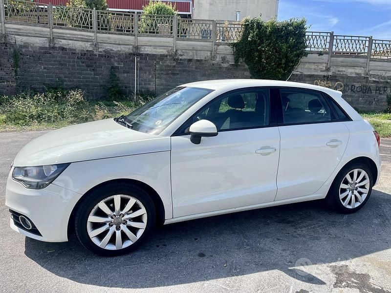 Usata Audi A1 90 CV (66 kW) 2013 Bianco Utilitaria