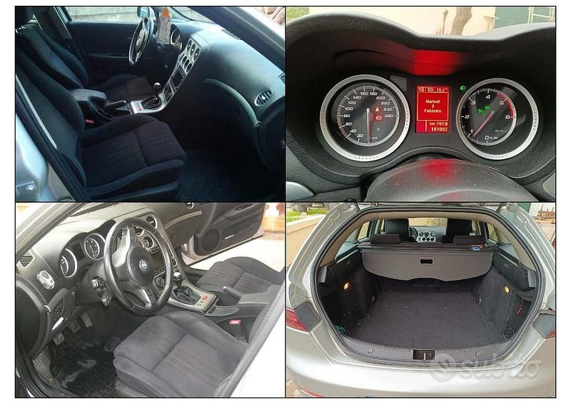 Usata Alfa Romeo 159 Progression 120 CV (88 kW) 2009 Grigio Station wagon