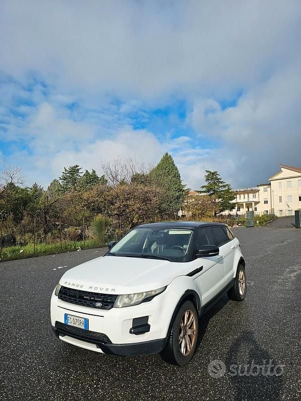 Usata Land Rover Range Rover evoque Prestige 190 CV (139 kW) 2013 Bianco SUV
