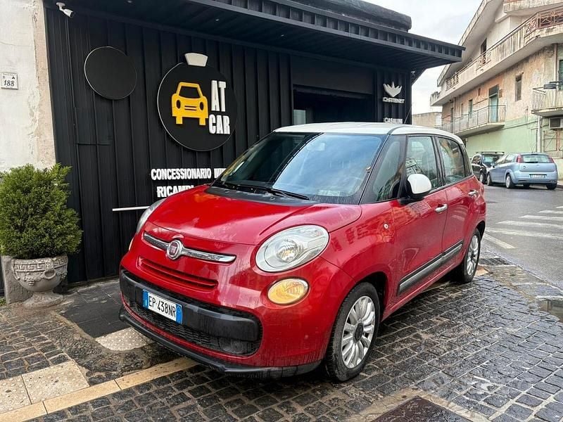Usata Fiat 500L Pop Star 84 CV (61 kW) 2012 Rosso Monovolume