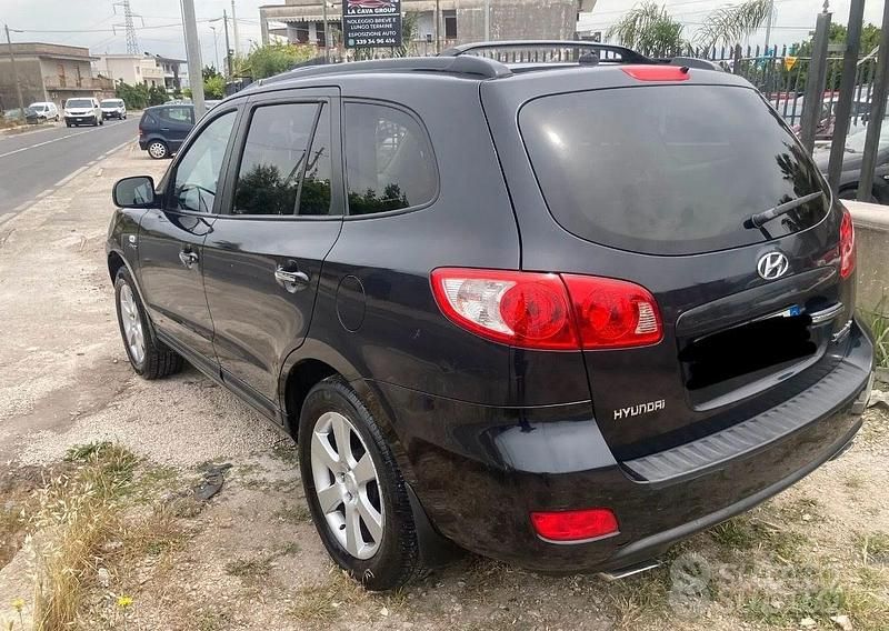 Usata Hyundai Santa Fe 155 CV (114 kW) 2008 Nero SUV