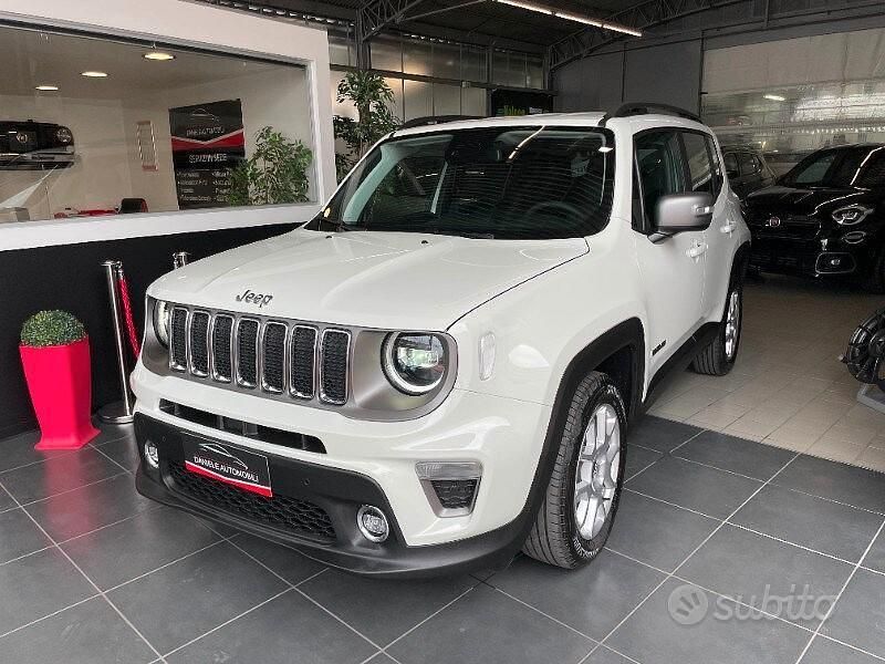 Bianco Usata 2024 Jeep Renegade Limited SUV | 18.400 € (Super prezzo) - Immagine 1/4