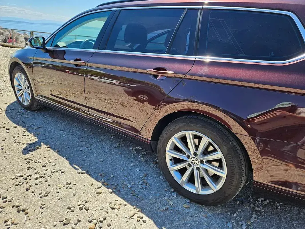 Usata VW Passat Business 150 CV (110 kW) 2018 Rosso Station wagon