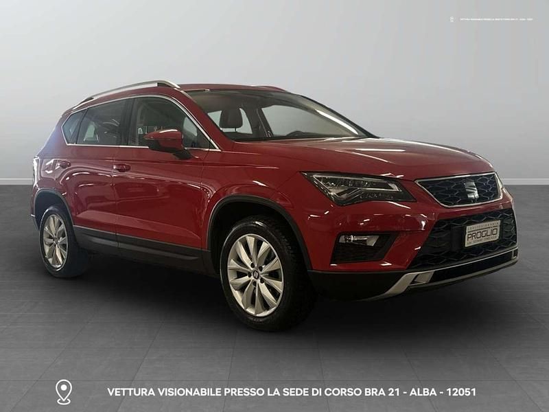 Usata Seat Ateca 116 CV (85 kW) 2017 Rosso SUV