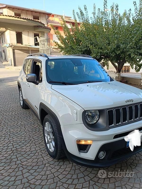 Usata Jeep Renegade 120 CV (88 kW) 2019 Bianco SUV