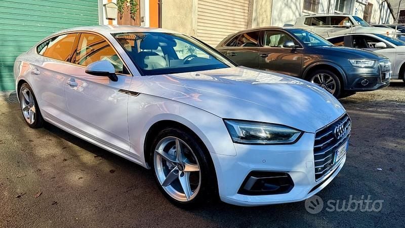 Usata Audi A5 Business Plus 190 CV (139 kW) 2017 Bianco Berlina