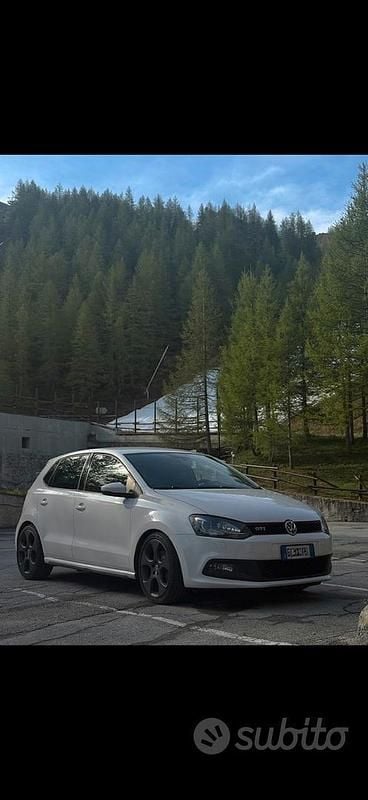 Usata VW Polo GTI 179 CV (131 kW) 2011 Bianco Berlina