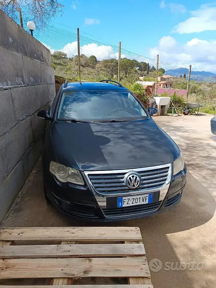 Usata VW Passat 140 CV (102 kW) 2008 Nero Station wagon