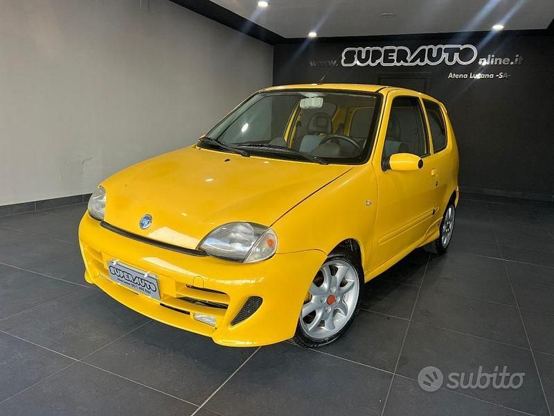 Usata Fiat Seicento Abarth 54 CV (39 kW) 1998 Giallo Utilitaria