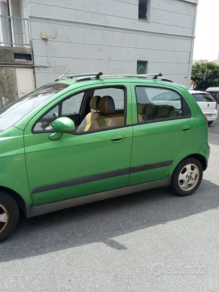 Usata Chevrolet Matiz 63 CV (46 kW) 2008 Verde Utilitaria