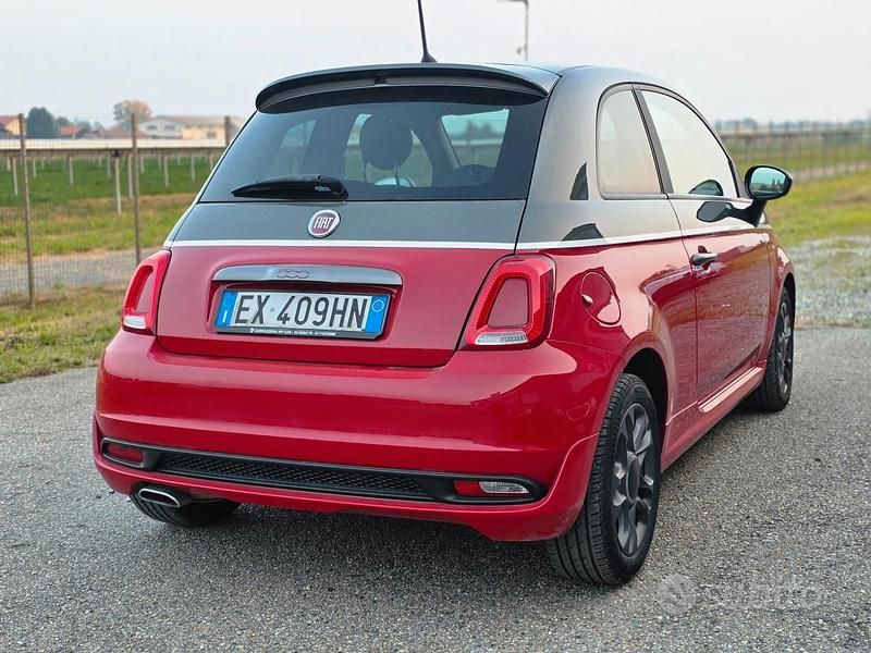 Usata Fiat 500S S 95 CV (69 kW) 2014 Rosso Coupé