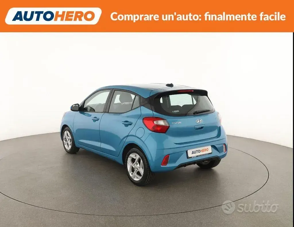 Usata Hyundai i10 67 CV (49 kW) 2020 Bluazzurro Utilitaria