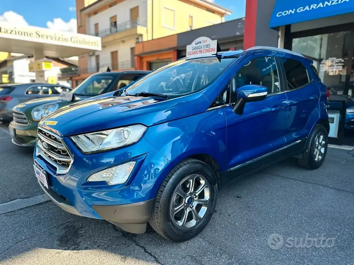 Usata Ford Ecosport Titanium 125 CV (91 kW) 2019 Bluazzurro SUV