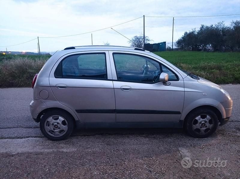 Usata Chevrolet Matiz 2009 Grigio Utilitaria