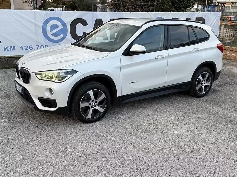 Usata BMW X1 Sport Line 150 CV (110 kW) 2017 Bianco SUV