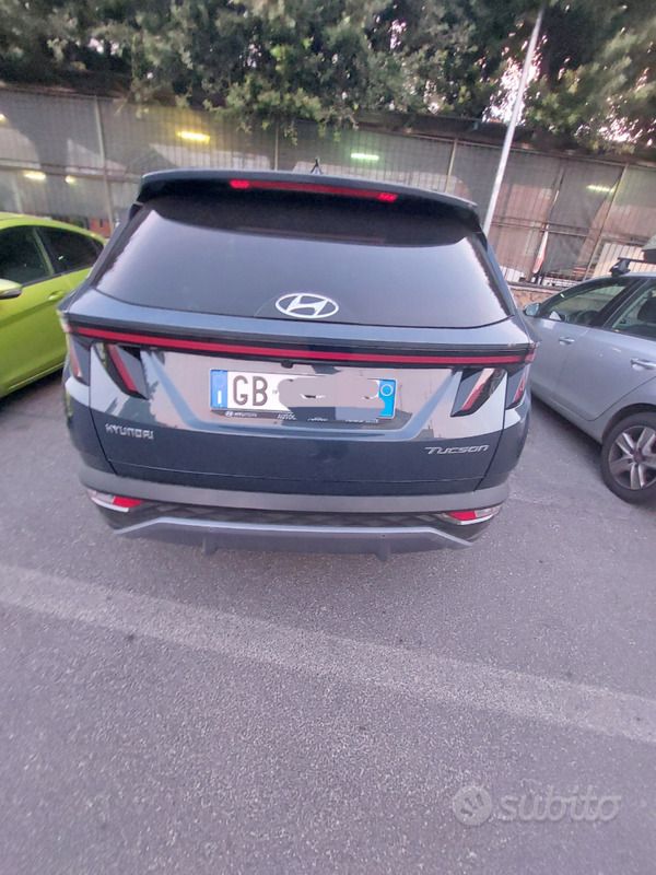 Usata Hyundai Tucson 150 CV (110 kW) 2021 Blu/azzurro SUV