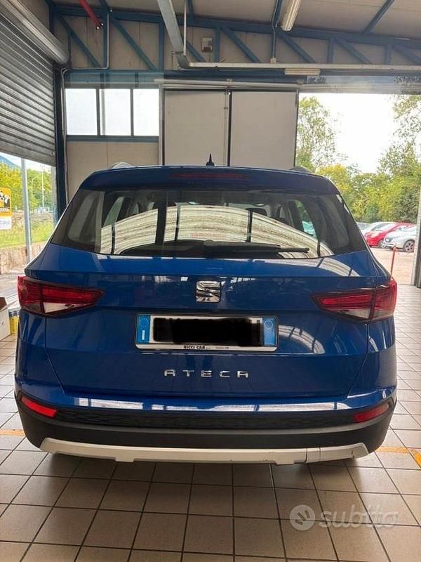 Usata Seat Ateca 115 CV (84 kW) 2019 Blu SUV