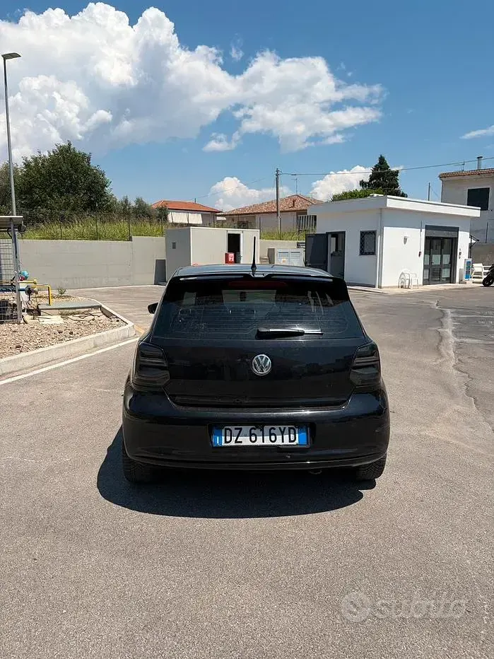 Usata VW Polo 90 CV (66 kW) 2009 Nero Utilitaria