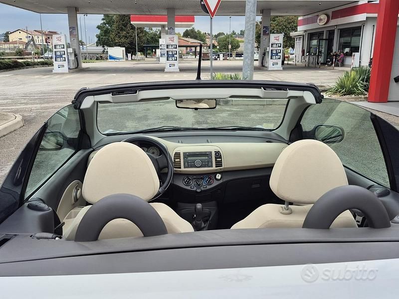 Usata Nissan Micra 75 CV (55 kW) 2008 Grigio Cabrio